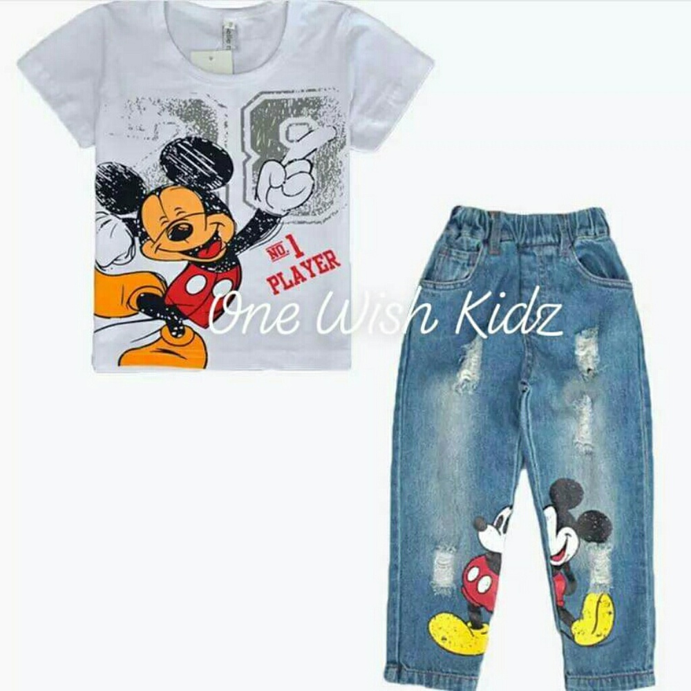 Mickey Jean Set